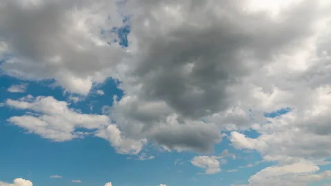 Time lapse clouds blue sky background  Stock Footage 233775127