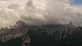 time lapse clouds at bosconero mountain group dolomites 4k or 4k+ Resolution
