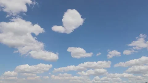 Time lapse of clouds. Clouds on the blue sky. Beautiful time lapse clouds Vidéo 144002866