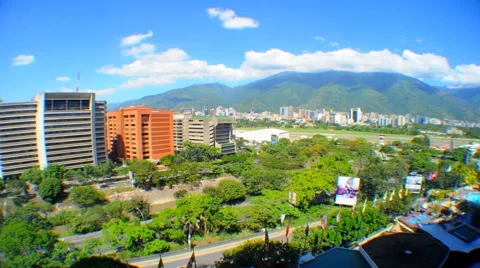 Time Lapse of clouds coming over the mountains Stock Footage 41554750