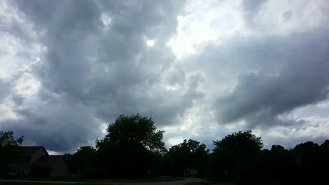 Time Lapse Clouds Day to Night Stock Footage 93915320