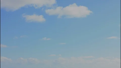 Time lapse as clouds develop over the Pacific Ocean, 4K. Stock Footage 111029871