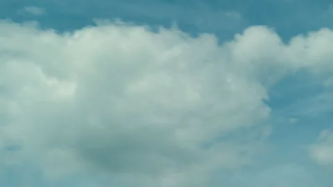 Time Lapse Clouds Float in the Sky Stock Footage 137932897