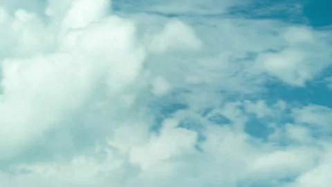 Time Lapse Clouds Floating in the Sky Stock Footage 135929660