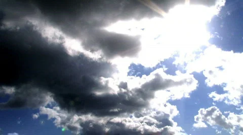 Time-lapse Clouds Stock Footage 136094