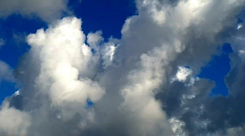 Time Lapse Clouds Stock Footage 300934