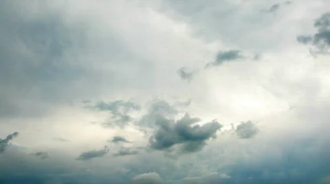 Time Lapse clouds. Stock Footage 427695