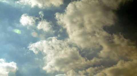 Time lapse clouds Stock Footage 523156