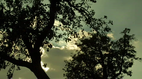 Time lapse clouds Video stock 523373
