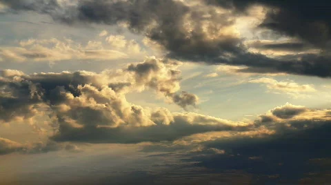 Time-lapse Clouds Stock Footage 709488