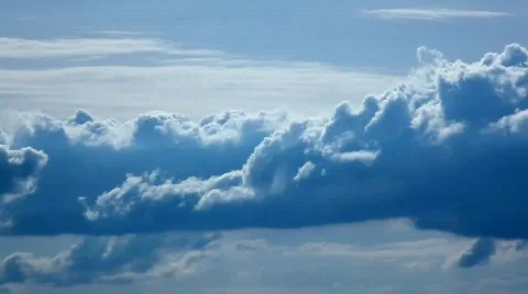 Time lapse clouds Stock Footage 720614