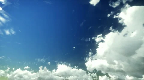 Time Lapse Clouds Stock Footage 5165201