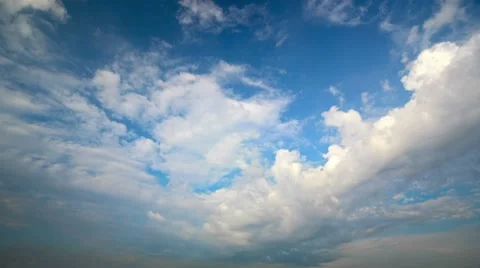 Time Lapse of clouds. Stock Footage 7769534