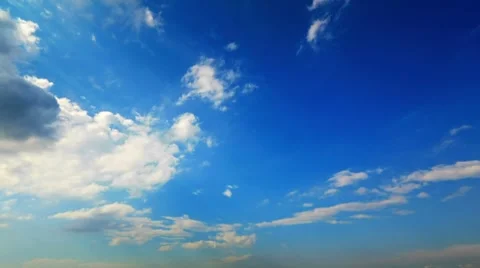 Time Lapse clouds. Stock Footage 8325253