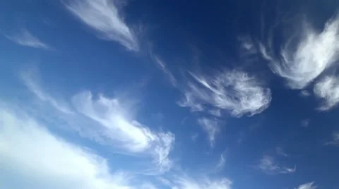 Time Lapse clouds. Stock Footage 8606130