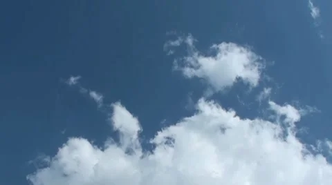 Time lapse of clouds Stock Footage 8823205