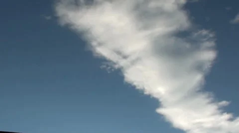 Time lapse of clouds Stock Footage 8824861