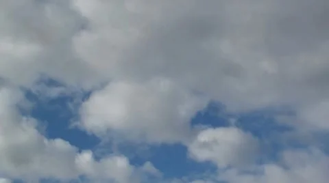 Time lapse of clouds Stock Footage 8825066