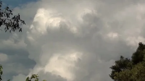 Time lapse of clouds Stock Footage 8827652