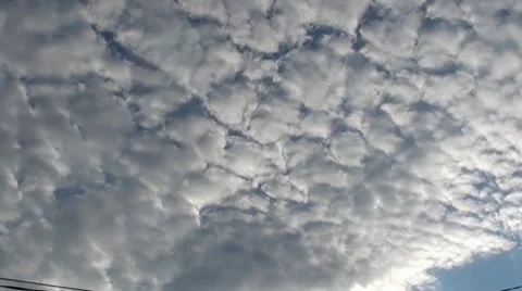 Time lapse of clouds Stock Footage 8827675