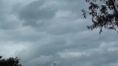 Time lapse of clouds Stock Footage 8845641