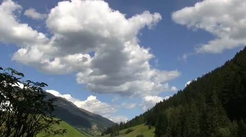 Time lapse clouds Stock Footage 8991548