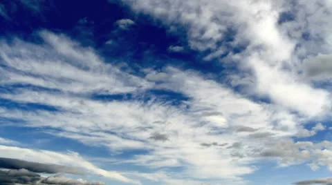 Time Lapse of the Clouds. Stock Footage 10562964