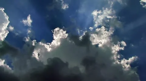 Time Lapse Clouds Vídeo Stock 10579233