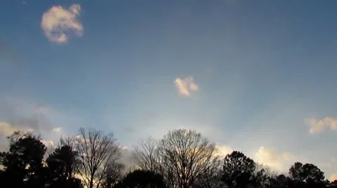 Time Lapse Clouds Stock-Footage 10596362