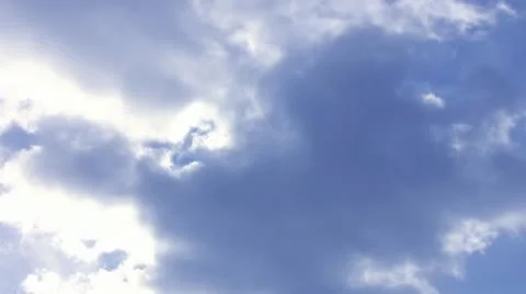Time lapse clouds Stock Footage 10699445