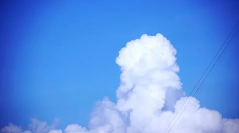 Time-lapse of clouds. Stock Footage 12620563