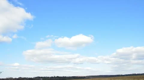 Time lapse of clouds Stock Footage 20612031