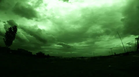 Time lapse clouds Stock Footage