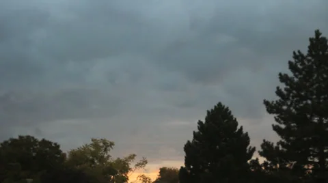 Time Lapse Clouds Stock Footage 27969507