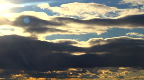 Time Lapse Clouds 스톡 동영상 34350355