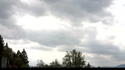 Time lapse clouds Stock Footage 37668950