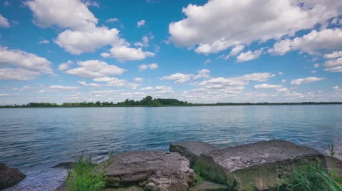 Time lapse clouds Stock Footage 43418205