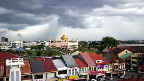 Time lapse clouds Stock Footage 75172179