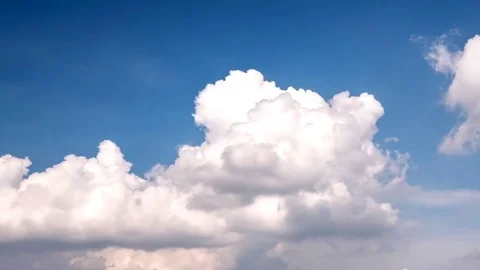 Time lapse of clouds. Stock Footage 77572056