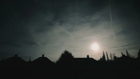 Time lapse clouds Stock Footage 86322870