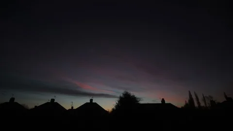 Time lapse clouds Stock Footage 86326769