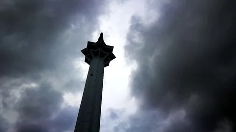 Time lapse clouds Stock Footage 99266245