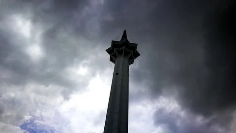 Time lapse clouds Stock Footage 99266246