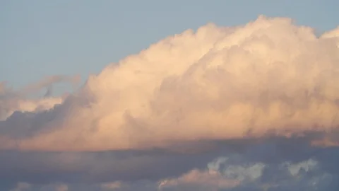 Time lapse of clouds Stock Footage 105239576