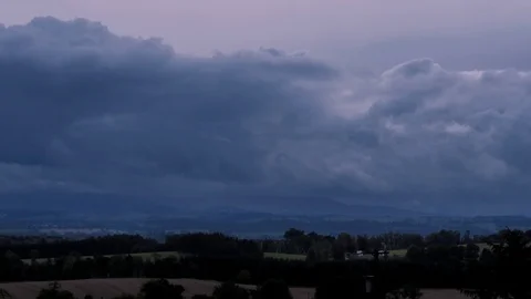 Time lapse of clouds Stock Footage 116676897