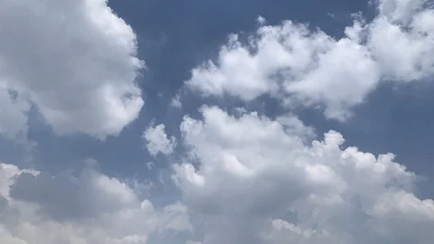 Time lapse of clouds Stock Footage 124587167