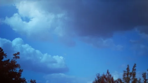 Time Lapse Clouds Stock Footage 129821009