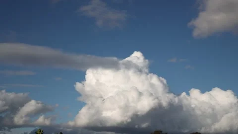 Time lapse of the clouds Stock Footage 133163997
