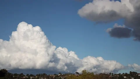 Time lapse of the clouds Stock Footage 133165645