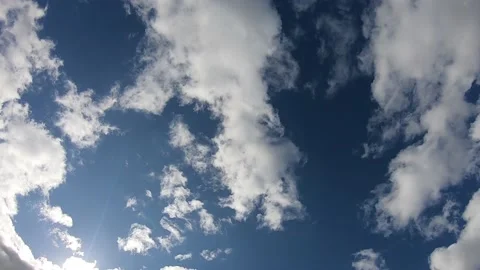 Time lapse of  clouds Stock Footage 142439788